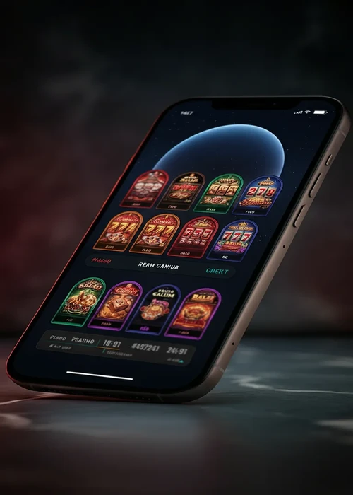 Overzicht van de gebruikersinterface en bonussen van Dynabet Casino op desktop en mobiel